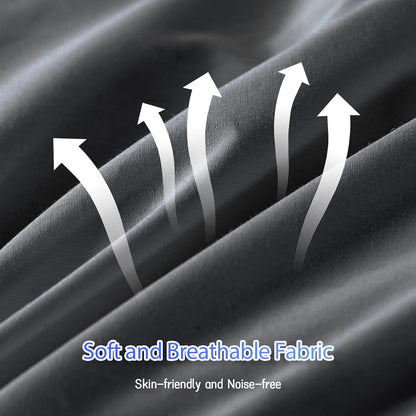 Twin Comforter Duvet Insert - All Season Dark Grey Comforters Twin Size - Quilted down Alternative Bedding Comforter with Corner Tabs - Winter Summer Fluffy Soft - Machine Washable